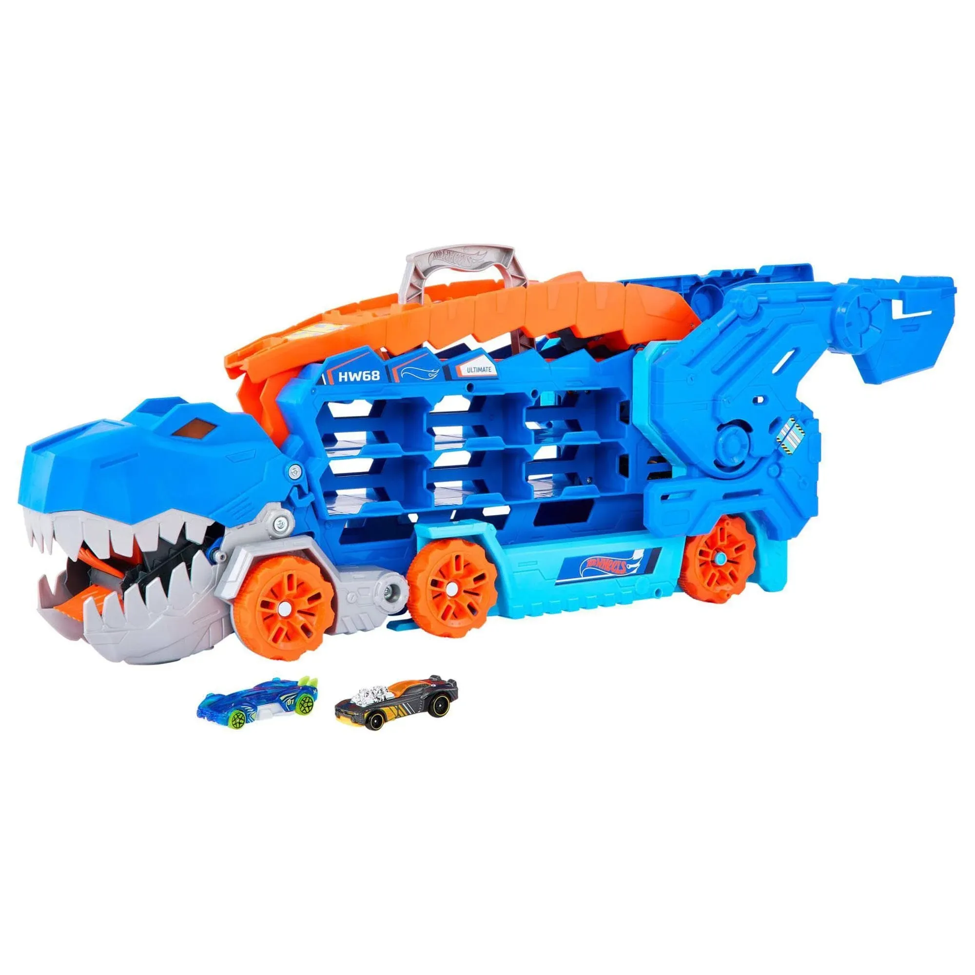 Hot Wheels City Transforming T-Rex Ultimate Hauler