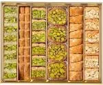 Damaskino Home Assorted Baklava 500G– Premium Baklava Pastry with Real Nuts – Authentic Baklava Dessert in Luxurious Box – Fine Ingredients – Delicious and Sweet Baklava Boxes for Family and Friends