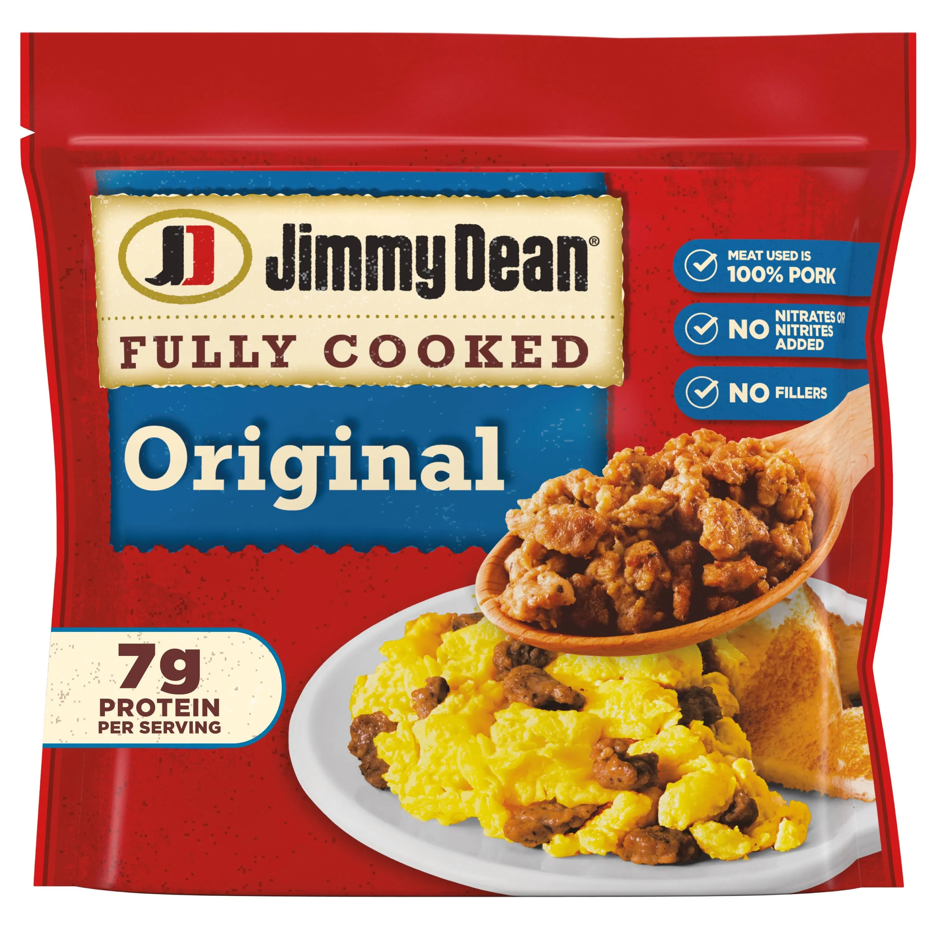 Jimmy Dean Fully Cooked Original Breakfast Sausage Crumbles