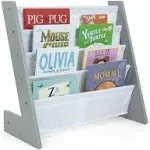 Humble Crew Kids Bookshelf 4 Tier Book Organizer