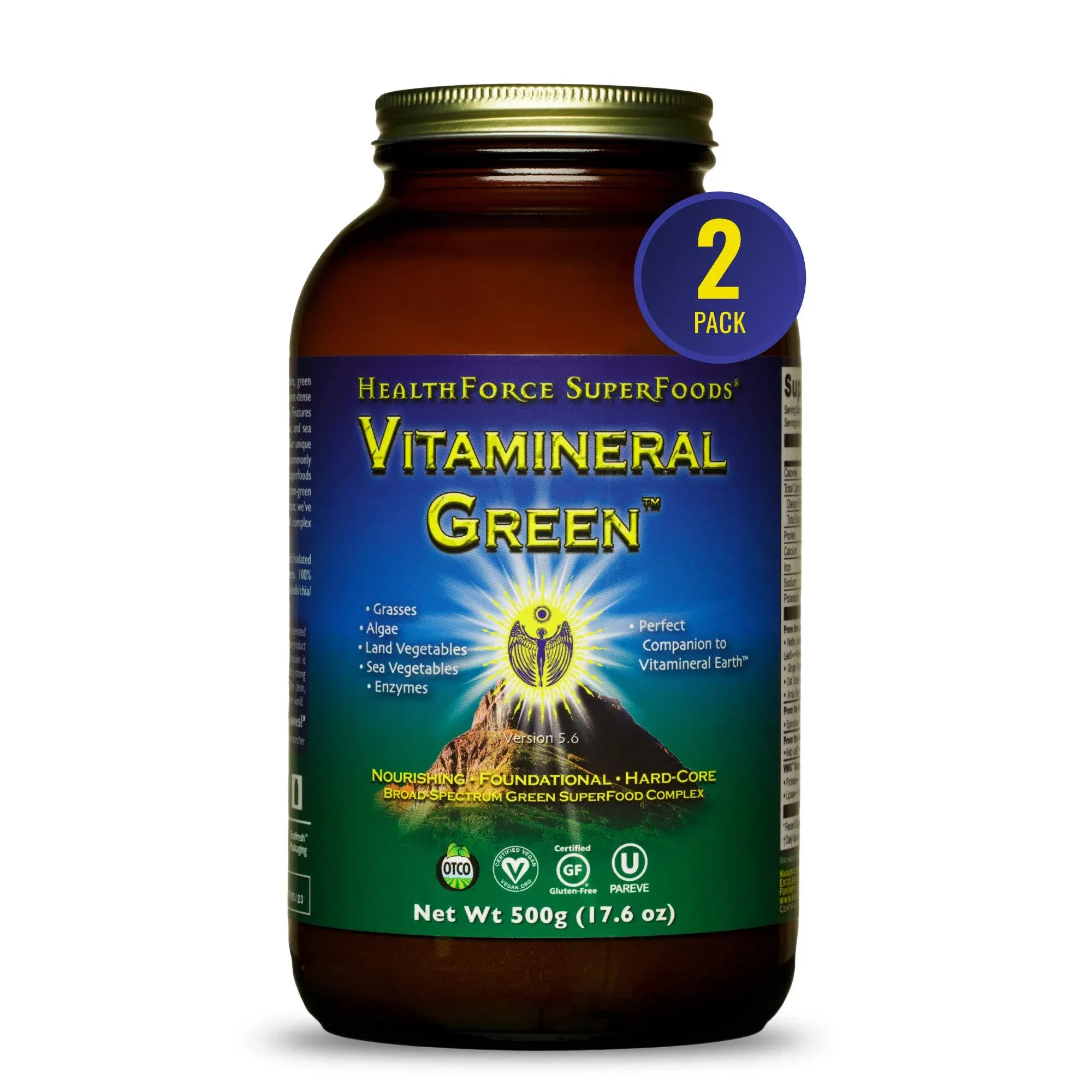 Vitamineral Green 500g - Pack of 2