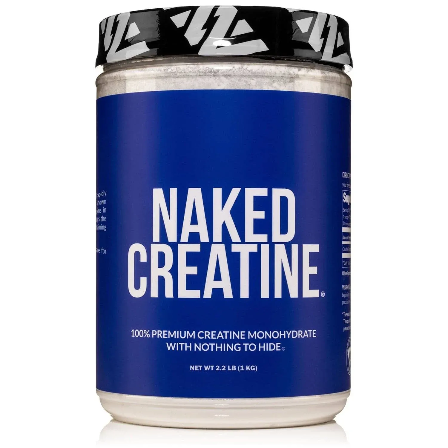 Naked Nutrition Pure Creatine Monohydrate Servings Bulk