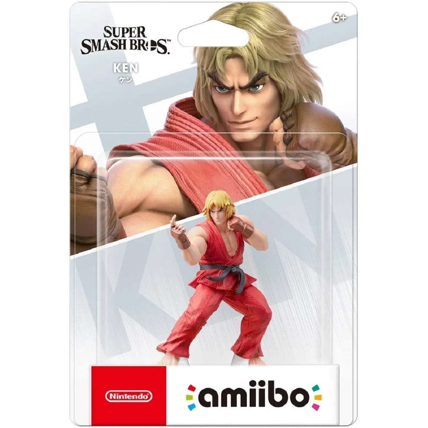 Nintendo amiibo Super Smash Bros. KEN 3DS Wii U Switch Accessories NEW