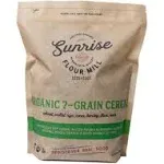 Sunrise Flour Mill USDA Organic Heritage 7-Grain Hot Cereal Mix - 48 oz | Great Source of Fiber and Nutrients | Sugar Free with No Additives | 5 Grams Protein Per Serving