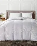 CHARTER CLUB White Down Medium Weight Comforter Full/Queen