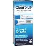 Clearblue Pregnancy Test Combo Pack, 4ct - Digital with Smart Countdown & Rapid Detection - Value Pack