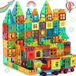 FNJO Magnetic Tiles Building Blocks