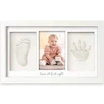 Baby Hand and Footprint Kit - Baby Prints Duo Photo Frame For Newborn