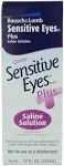 Sensitive Eyes Saline Solution for Contact Lenses - 12 Fl. Oz.