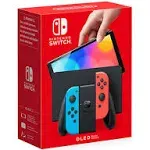 Nintendo Switch (OLED model) Neon Blue/Neon Red Blue