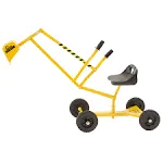 The Big Dig and Roll Ride-On Working Excavator with Wheels,