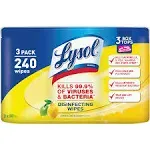 Lysol Disinfecting Wipes Lemon/Lime Blossom