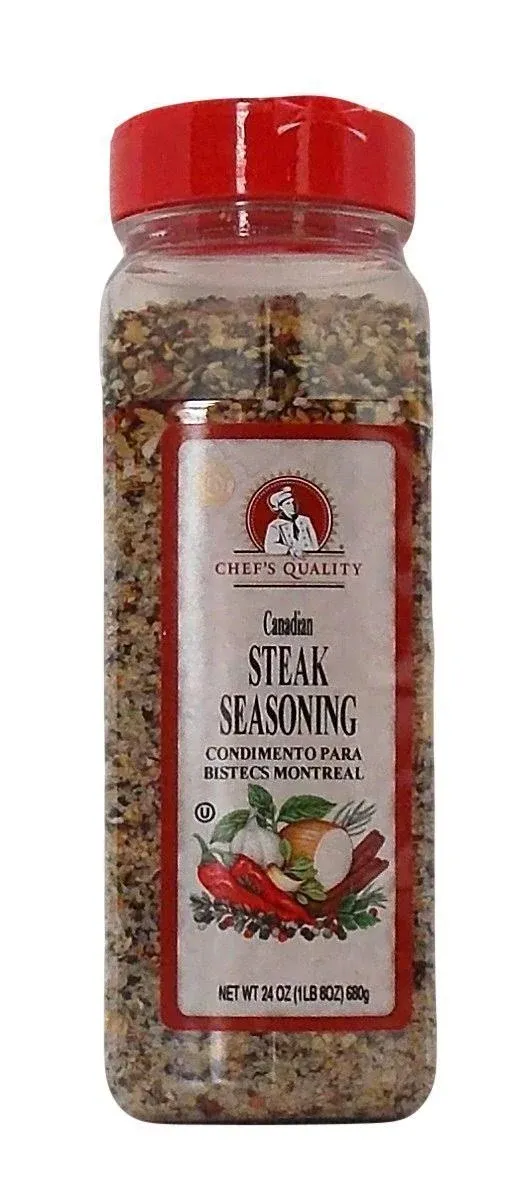 Chefs Quality Canadian Steak Seasoning, 24 Oz.