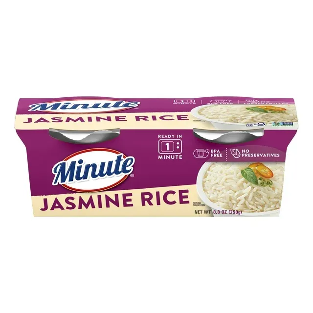 Minute Jasmine Rice, Fragrant & Fluffy 12 oz