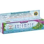 Auromere Ayurvedic Herbal Toothpaste, Mint Free - Vegan, Natural, Non GMO, Fluoride Free, Gluten Free, with Neem & Peelu (4.16 oz), 1 Pack