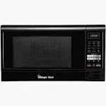 Magic Chef 1.6 Cu. Ft. 1100W Countertop Microwave Oven with Stylish Door Handle