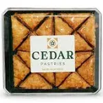 Cedar Pastries 16 Piece Traditional Baklava Triangles