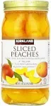 Kirkland Sliced Peaches, 24 Ounce (Pack of 4)