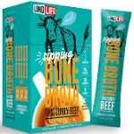 LonoLife Thai Curry Beef Bone Broth Powder Mix | Grass-Fed, 10g Protein | Collagen-Rich, Keto & Paleo Friendly | Natural Ingredients | 10 Portable Stick Pack Servings