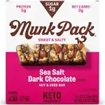 Munk Pack Bar Seasalt Dark Chocolate (4 x 8.75 oz)