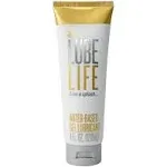 Lube Life Water Based Gel Lubricant for Men, Women and Couples, 4 fl oz