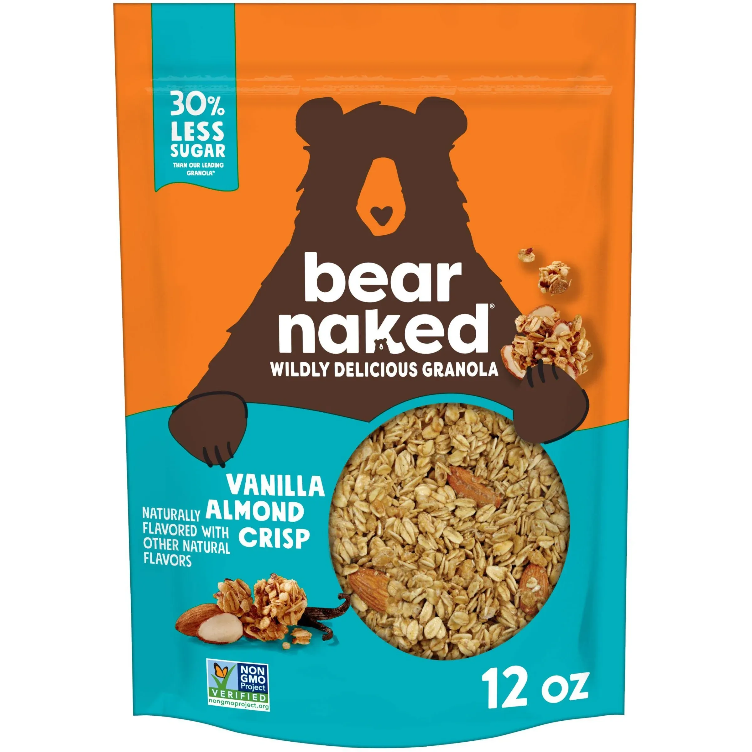 Bear Naked Granola, V'nilla Almond - 12 oz