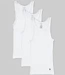 Polo Ralph Lauren Men's Classic Fit Cotton Tank Tops (3-Pack)