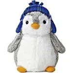 Aurora Pompom 9" Penguin Plush from World (Blue Hat)