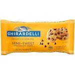 GHIRARDELLI: Premium Baking Chips Semi-Sweet Chocolate, 12 oz