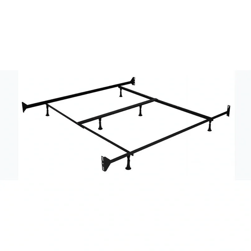 Bed Frame with Headboard/Footboard Brackets - King/Queen