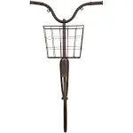 Iron Bike Wall Decor with Basket