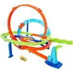 Hot Wheels Action Loop Cyclone Challenge Track Set