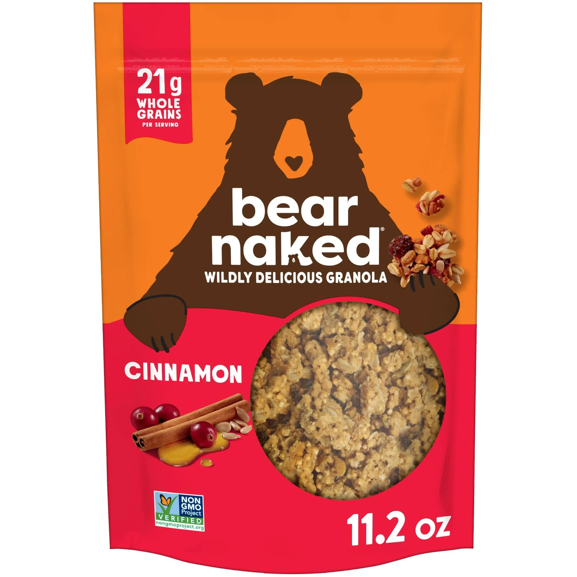 Bear Naked Granola, Original Cinnamon, Protein - 11.2 oz