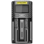 Nitecore UMS2 Intelligent USB Dual-Slot Superb Battery Charger