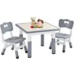 CuFun Kids Table and 2 Chairs Set