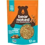 Bear Naked Granola Cereal, Vegan, Breakfast Snacks, V'Nilla Almond (6 Bags)