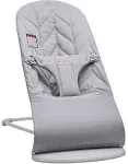 BabyBjorn Bouncer Bliss Petal Quilt Cotton | Light Grey