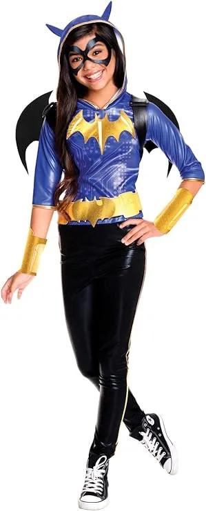 Girl's Deluxe Batgirl Halloween Costume - Large