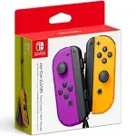 Nintendo Switch Joy-Con (L)/, Neon Purple/Neon Orange