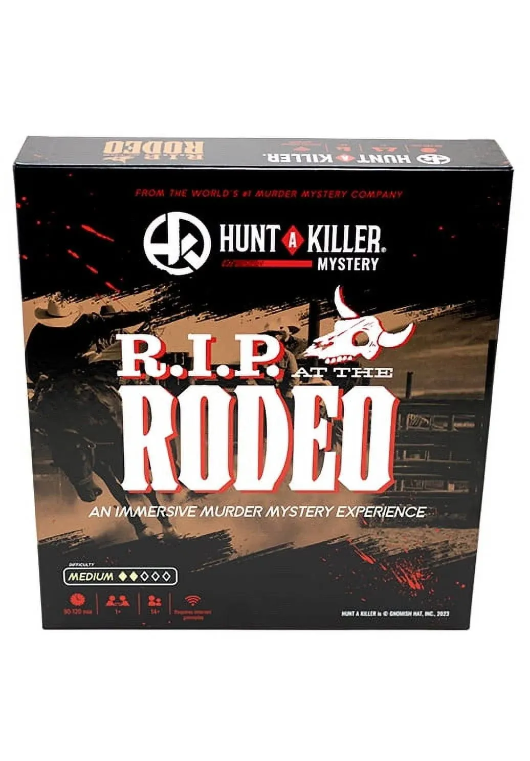 NEW R.I.P. at the Rodeo a Murder Mystery Party Game by Hunt a Killer Medium NIB