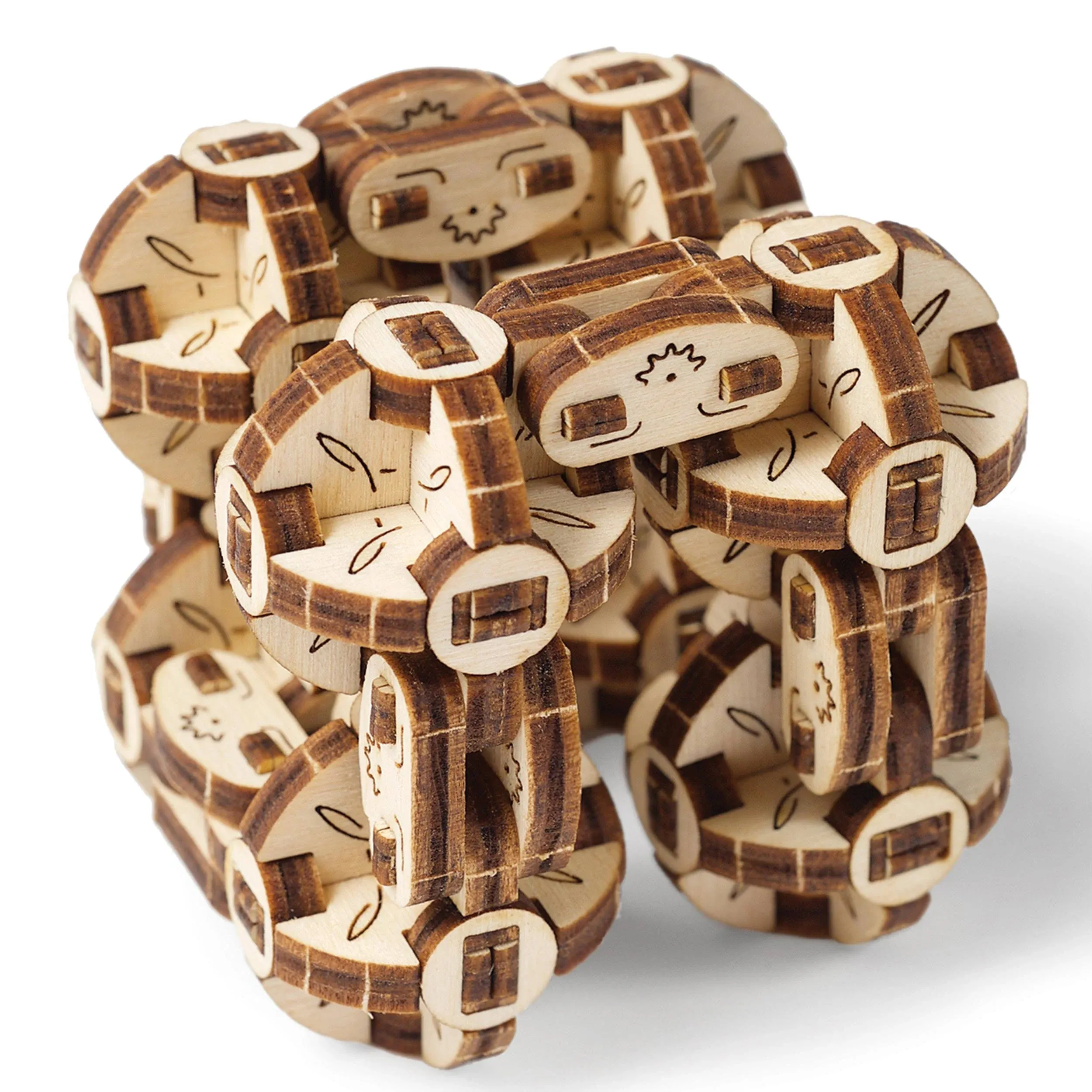 UGEARS - Mechanical Wooden Models - Flexi-Cubus model kit