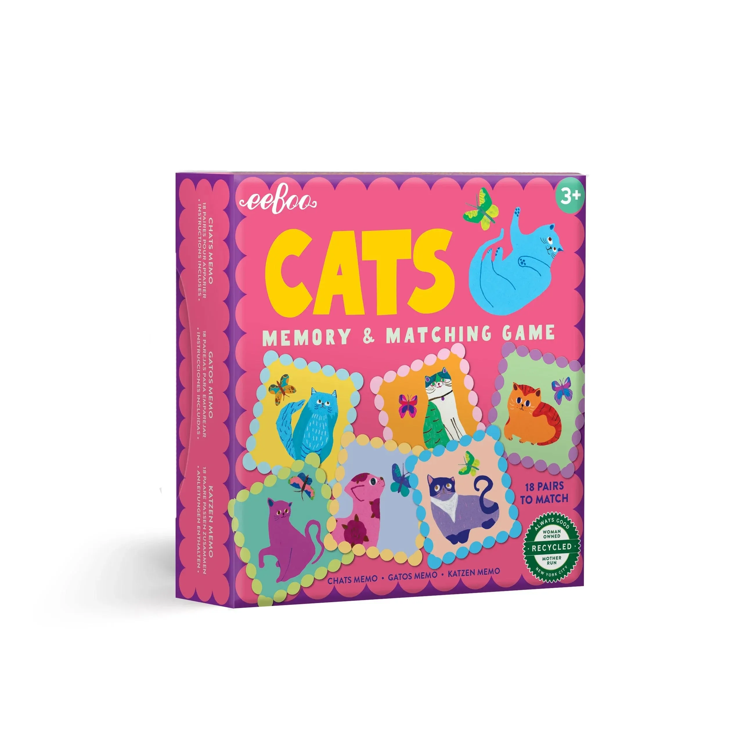 CATS SQUARE MEMORY GAME