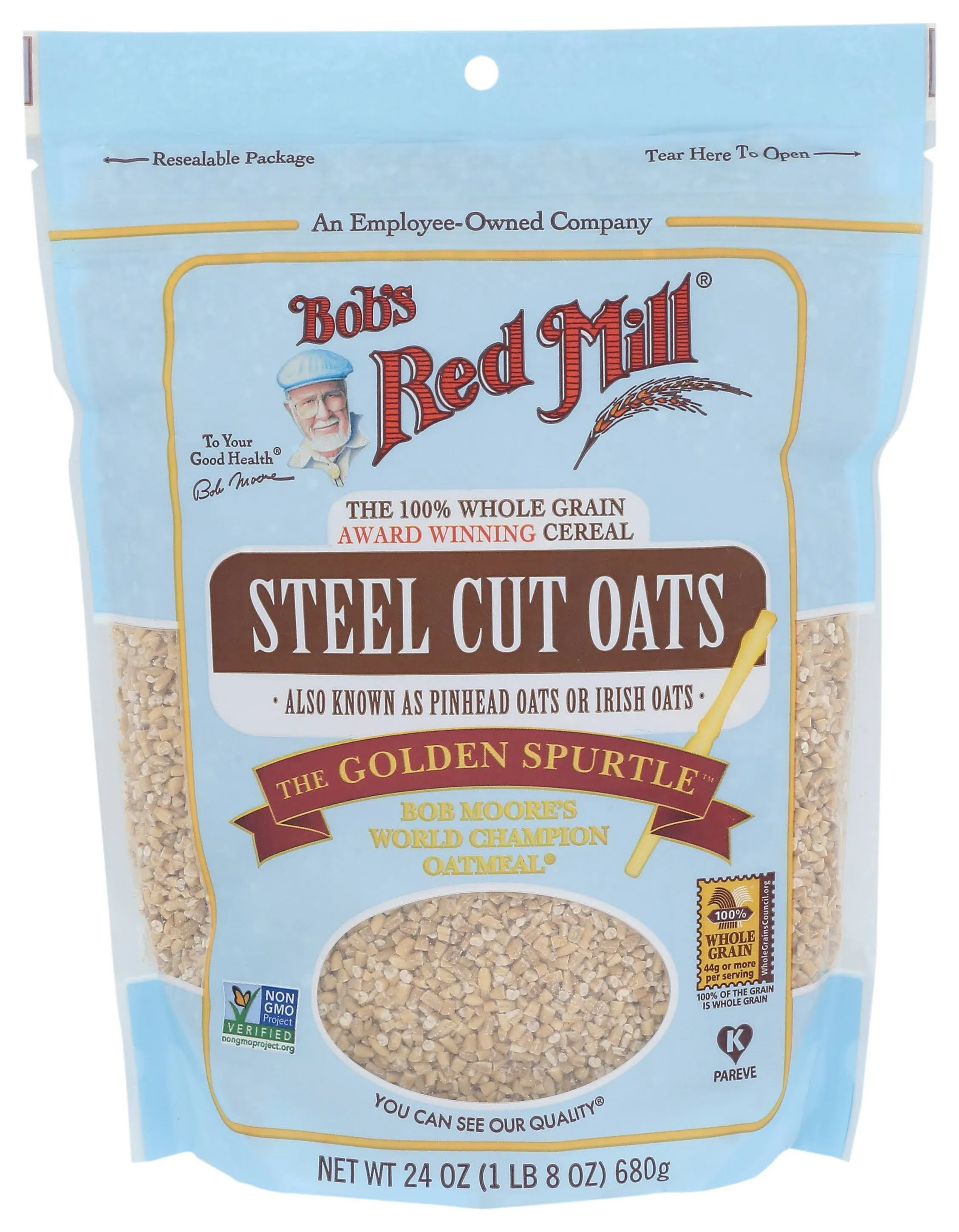 Bob's Red Mill - Steel Cut Oats, 24 oz.