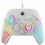 Xbox Series X|S & PC White Afterglow Wave Controller