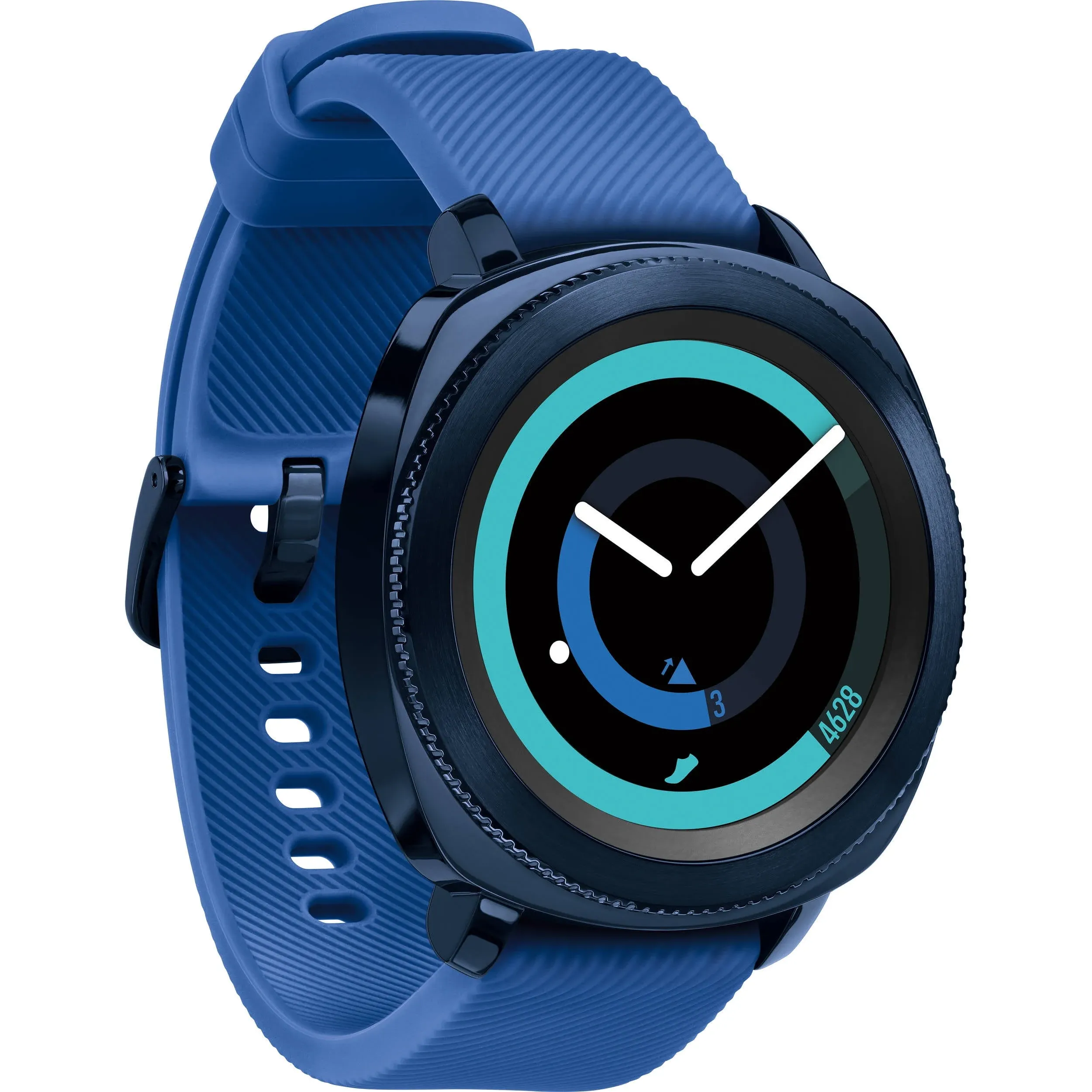 Samsung Gear Sport Smartwatch (Bluetooth), Blue, SM-R600NZBAXAR – US Version with Warranty