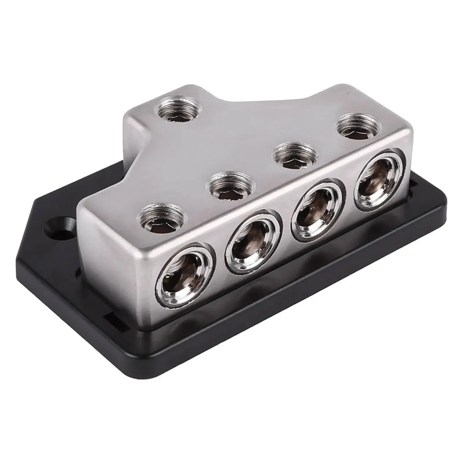 SK-DIST-BLK6 | x1 1/0 or 4 Gauge to x4 1/0 or 4 Gauge Power Distribution Block