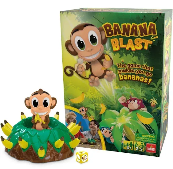 Goliath Games Banana Blast, The Game That Makes You go Bananas