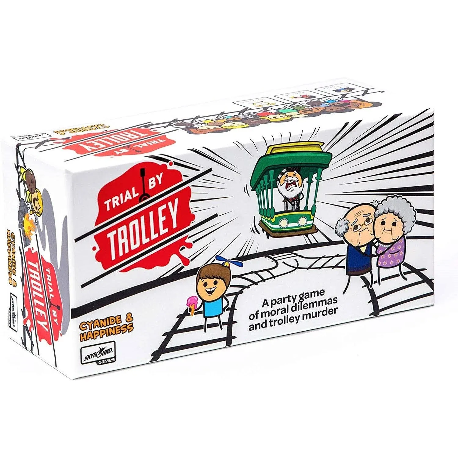 NEW Trial by Trolley: an Adult Card Game of Moral Dilemmas and Murder Party Game