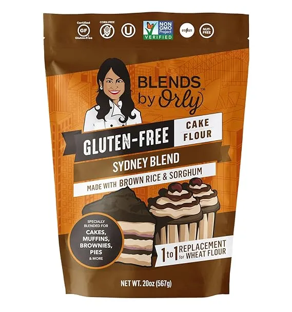 Orly Blends Gluten Free Flour, Sydney Blend - 20 oz pouch