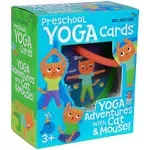 Mollybee Kids Preschool Yoga Cards for Kids Adventures with Cat and M